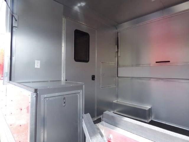Concession Trailer 8.5 X 20 Black/Red BBQ Food Event — photo 15