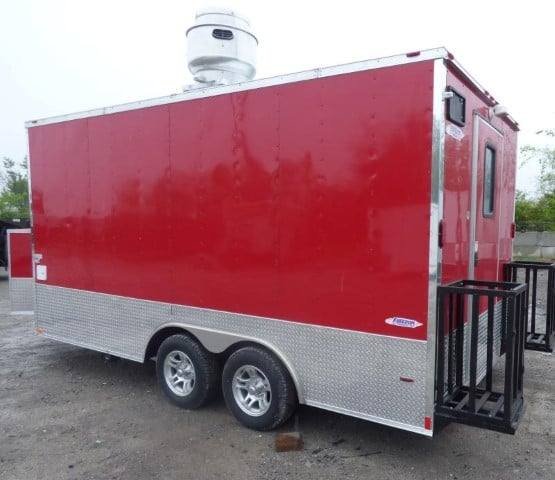 Concession Trailer 8.5′ X 16′ Red – Food Event catering — photo 10