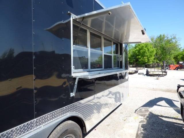 Concession Trailer 8.5′ X 20′ Black – Food Event Catering — photo 4