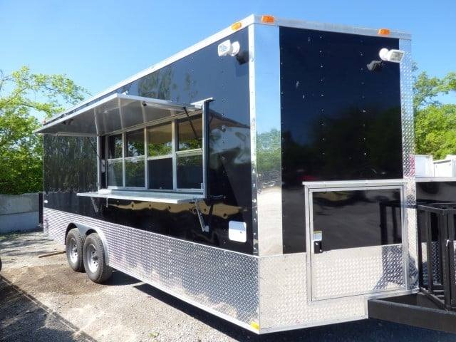 Concession Trailer 8.5′ X 20′ Black – Food Event Catering — photo 8