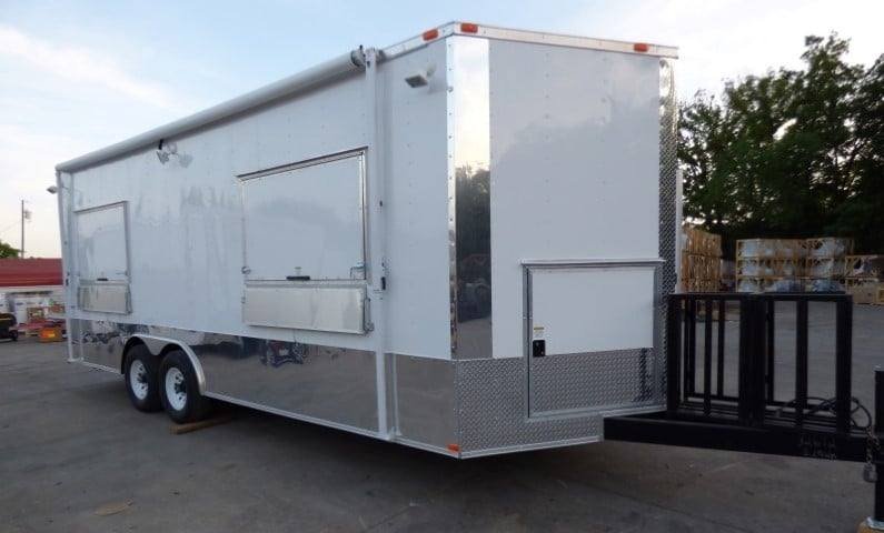 Concession Trailer 8.5 X 22 White – Food Event Catering — photo 6