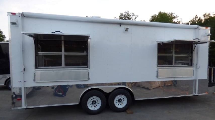 Concession Trailer 8.5 X 22 White – Food Event Catering — photo 9