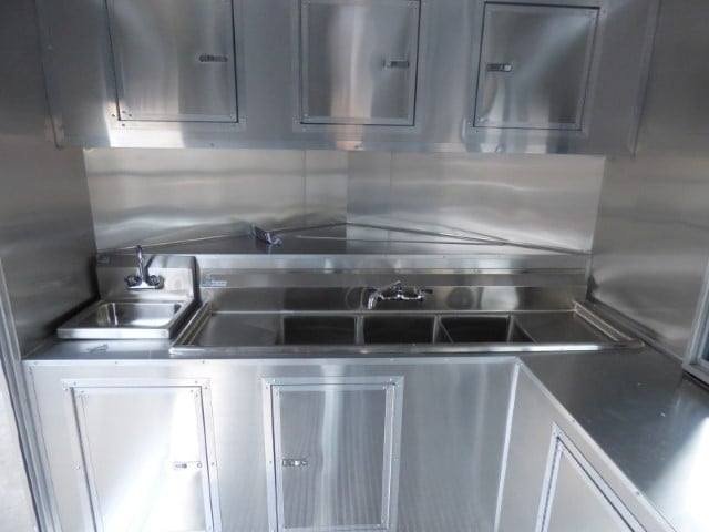Concession Trailer 8.5 X 22 White – Food Event Catering — photo 13