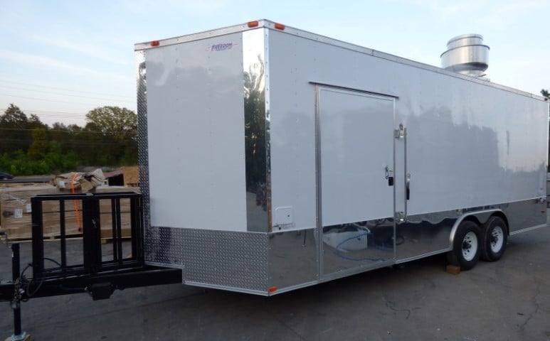 Concession Trailer 8.5 X 22 White – Food Event Catering — photo 14
