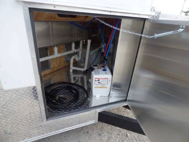 Concession Trailer White 8.5 X 22 – Food Event Catering — photo 3