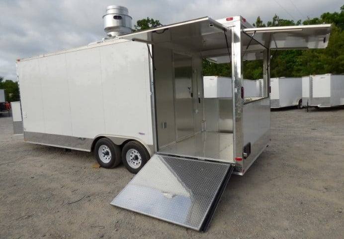 Concession Trailer White 8.5 X 22 – Food Event Catering — photo 15