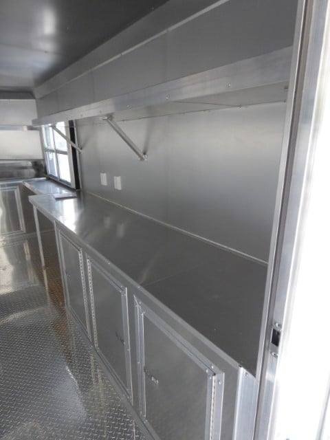 Concession Trailer White 8.5 X 22 – Food Event Catering — photo 11