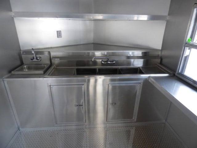 Concession Trailer White 8.5 X 22 – Food Event Catering — photo 12