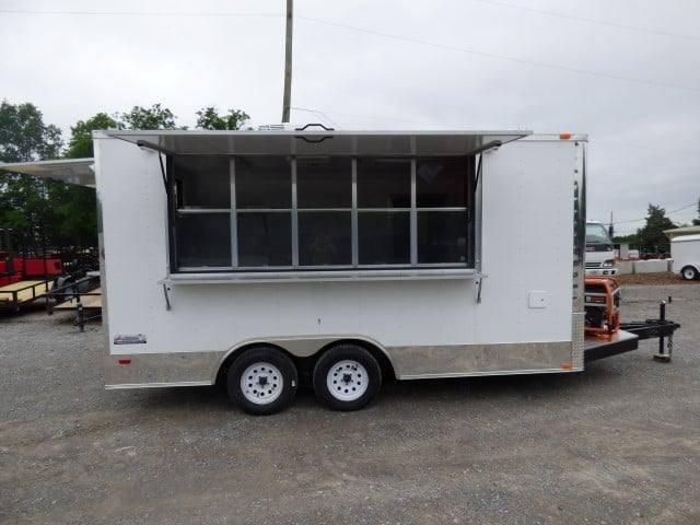 Concession Trailer 8.5′ X 16′ White – Food Event Catering — photo 11