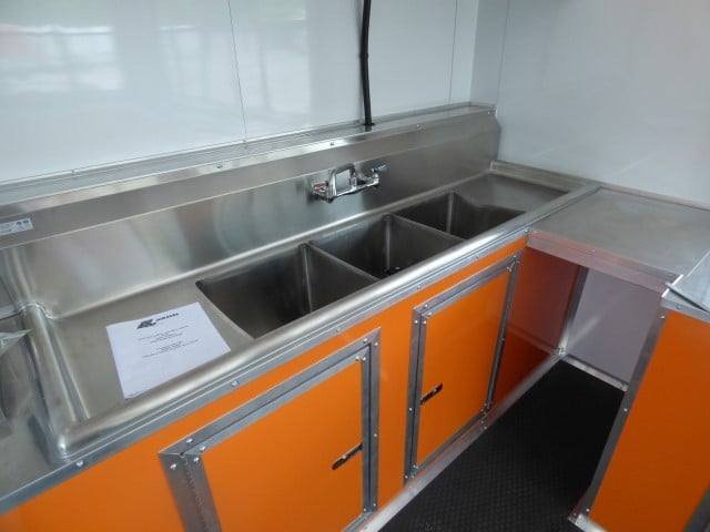 Concession Trailer 8.5′ X 16′ White – Food Event Catering — photo 6