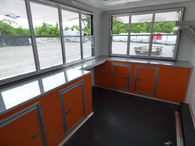 Concession Trailer 8.5′ X 16′ White – Food Event Catering — photo 5