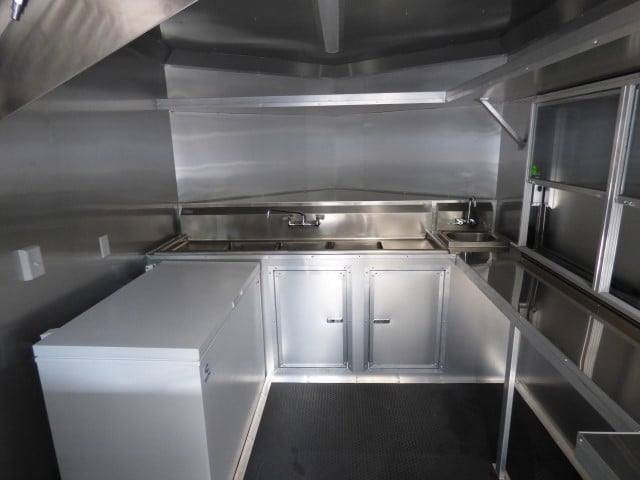 Concession Trailer 8.5 X 18 Red – Food Event Catering — photo 7