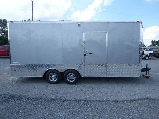 Concession Trailer 8.5′ X 20′ Silver – Food Event Catering — photo 13