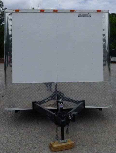 Concession Trailer 8.5 X 24 White Shower Trailer — photo 9