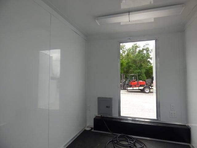 Concession Trailer 8.5 X 24 White Shower Trailer — photo 11