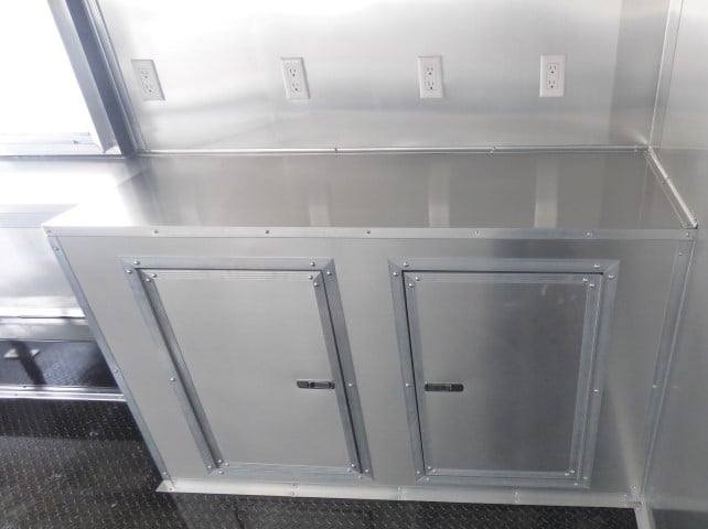 8.5′ x 20′ White Event Catering Concession Food Trailer — photo 15