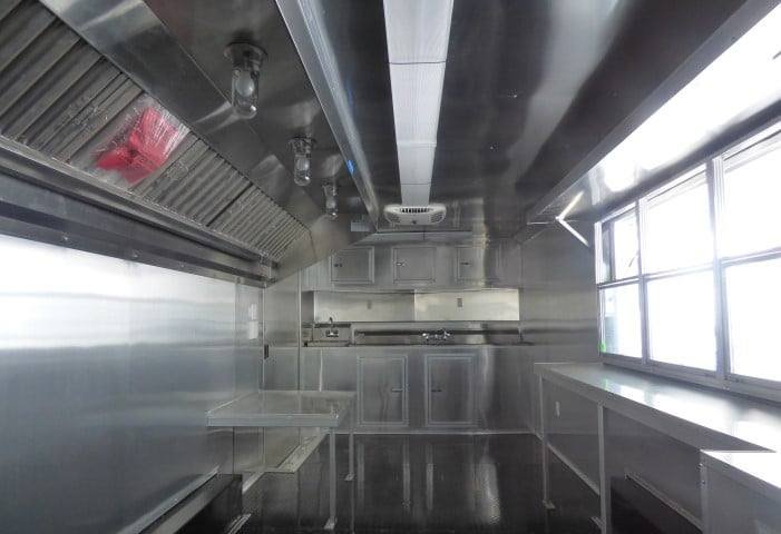 8.5′ x 20′ White Event Catering Concession Food Trailer — photo 8