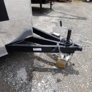 8.5 x 14 BBQ concession trailer with smoker deck and kitchen - view 14