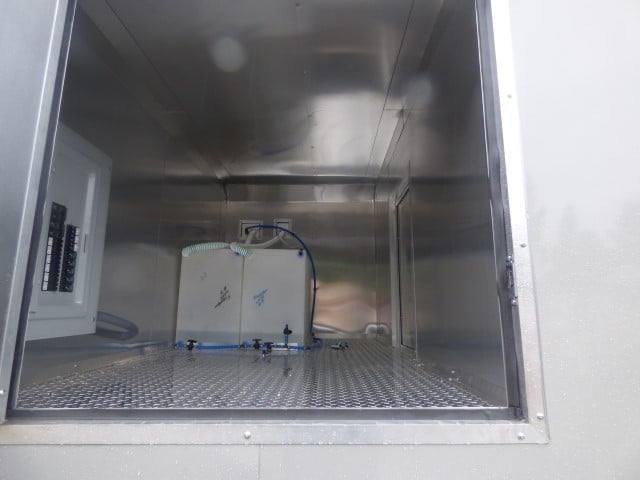 8.5′ x 40′ Grey Gooseneck Concession Food Trailer With Appliances — photo 10