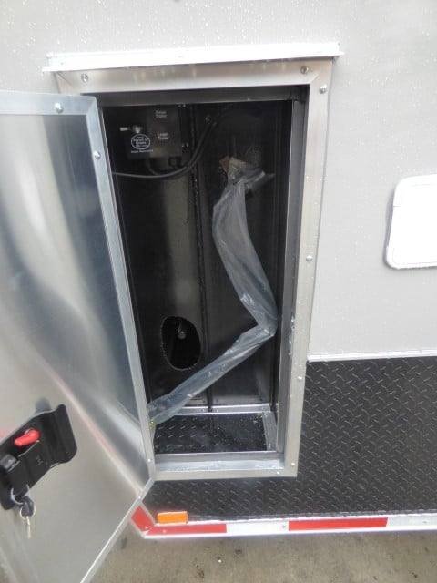 8.5′ x 40′ Gray Gooseneck Event Catering Concession Food Trailer — photo 4
