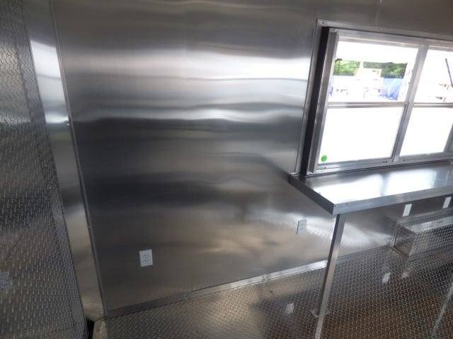 8.5′ x 40′ Gray Gooseneck Event Catering Concession Food Trailer — photo 12