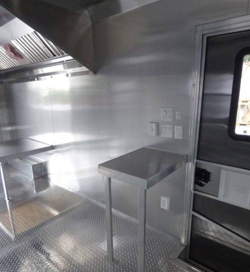 8.5′ x 28′ Concession Red BBQ Food Event Catering Trailer — photo 12