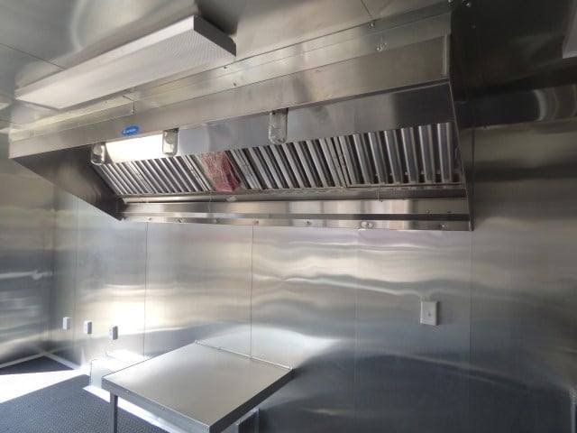 8.5′ x 16′ Indigo Blue Event Catering Concession Food Trailer — photo 2