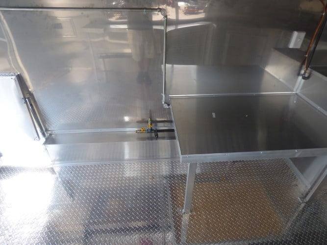 8.5′ x 16′ Concession Trailer Red Catering Event — photo 5