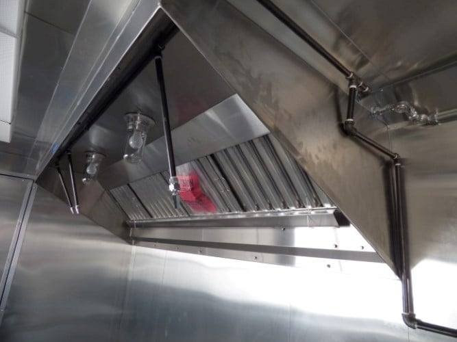 8.5′ x 30′ Concession Food Trailer Orange With Appliances — photo 13