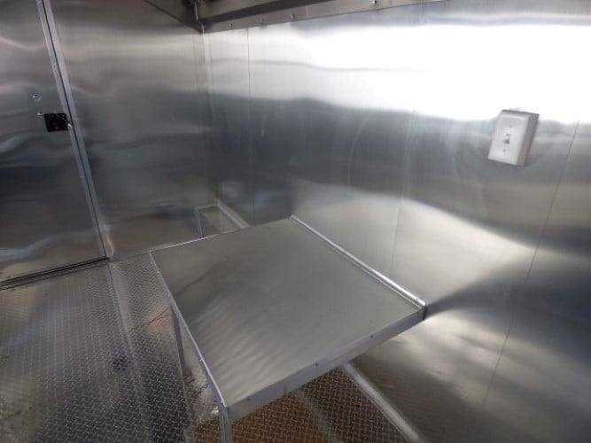 8.5′ x 30′ Concession Food Trailer Orange With Appliances — photo 7