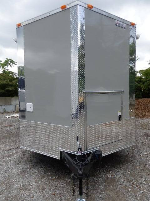 Concession Trailer 8.5′ X 26′ Dove Gray – Food Event Catering — photo 5
