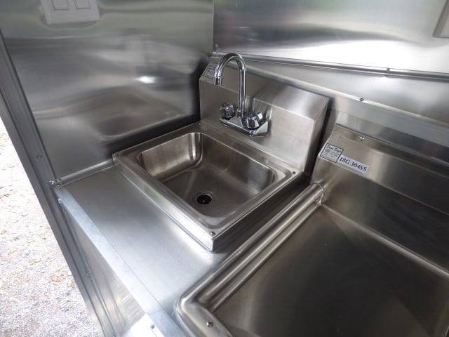 Concession Trailer 8.5′ X 26′ Dove Gray – Food Event Catering — photo 14