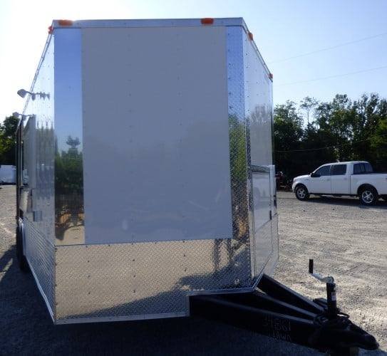 8.5′ x 22′ Concession White BBQ Food Event Catering Trailer — photo 11