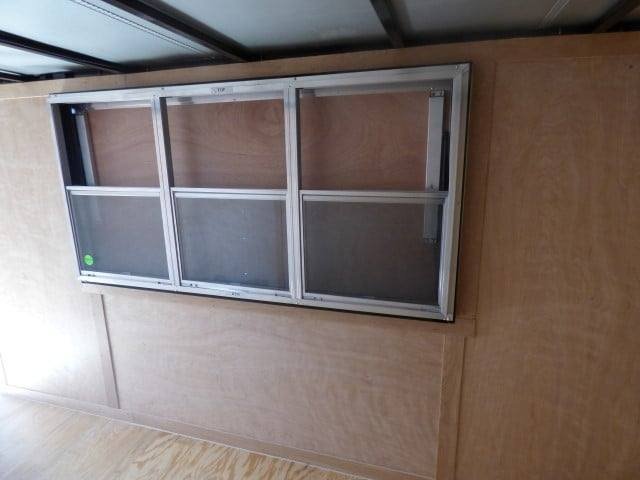 Concession Trailer 7’x16′ White with serving window — photo 8