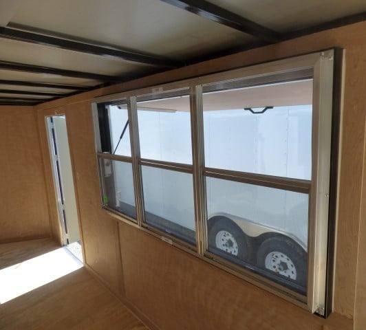 Concession Trailer 7’x16′ White with serving window — photo 10