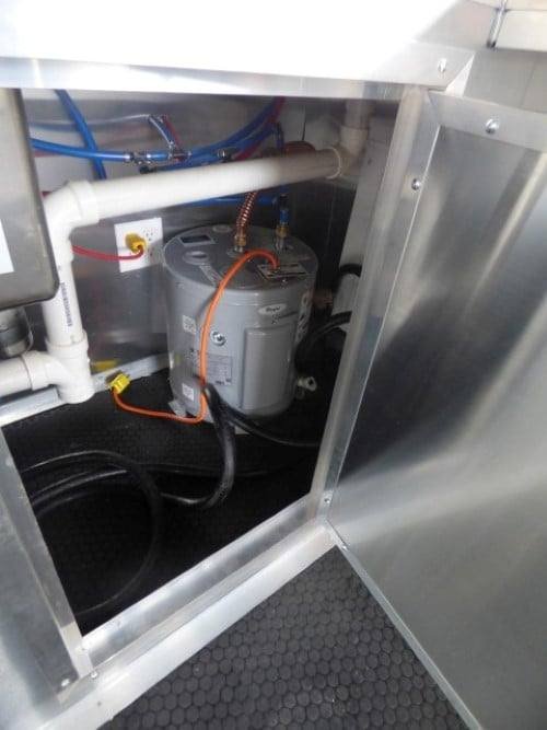 8.5′ x 26′ Concession BBQ Food Trailer Red Catering Event — photo 5