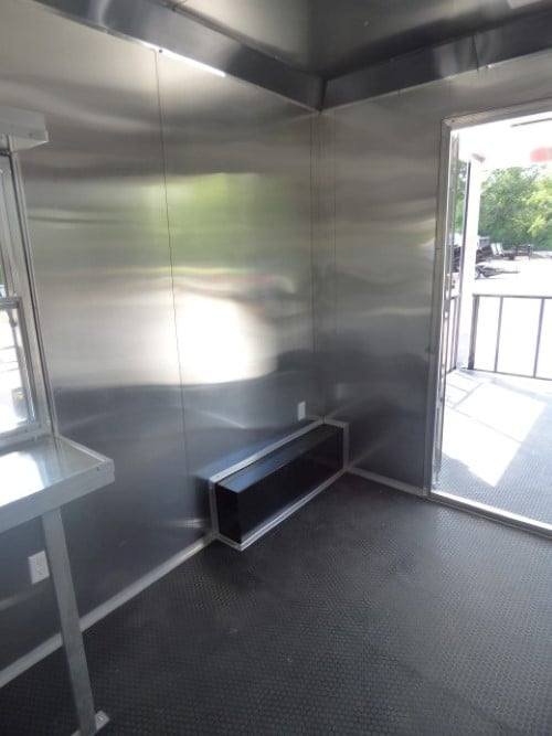 8.5′ x 26′ Concession BBQ Food Trailer Red Catering Event — photo 15