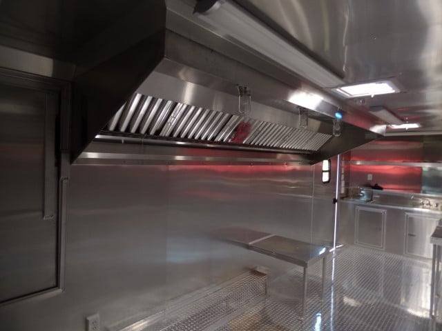 8.5′ x 24′ Victory Red Event Vending Concession Food Trailer — photo 11