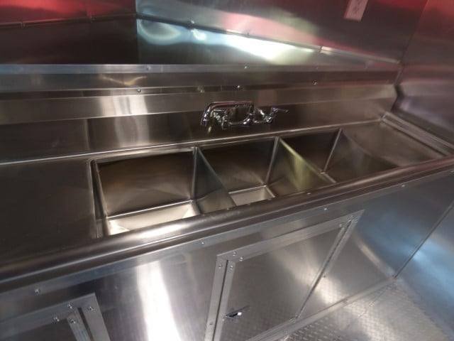 8.5′ x 24′ Victory Red Event Vending Concession Food Trailer — photo 6