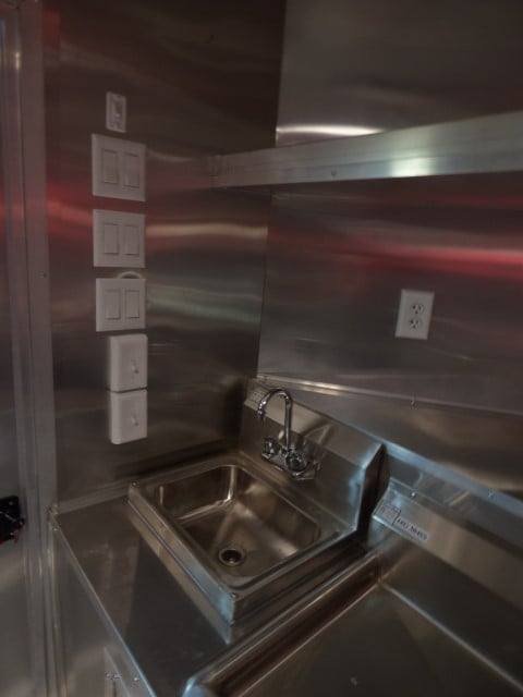 8.5′ x 24′ Victory Red Event Vending Concession Food Trailer — photo 10