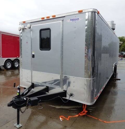 8.5′ x 30′ Silver Frost Concession Food Trailer With Appliances — photo 4