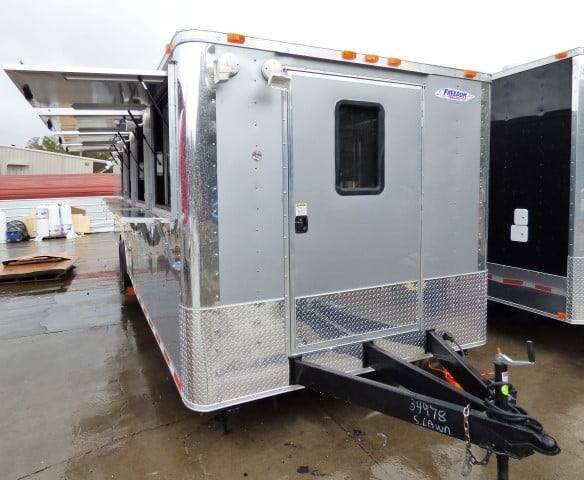 8.5′ x 30′ Silver Frost Concession Food Trailer With Appliances — photo 5