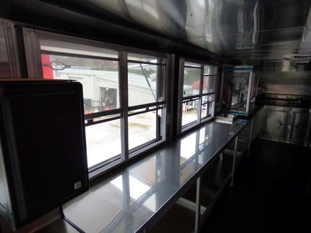 8.5′ x 30′ Silver Frost Concession Food Trailer With Appliances — photo 15