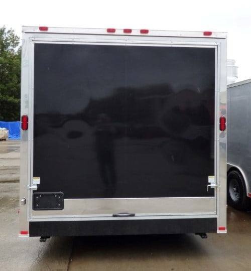 8.5′ x 27′ Concession Trailer Black BBQ Catering Event Trailer — photo 6
