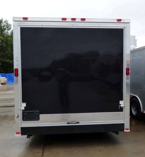 8.5′ x 27′ Concession Trailer Black BBQ Catering Event Trailer — photo 15