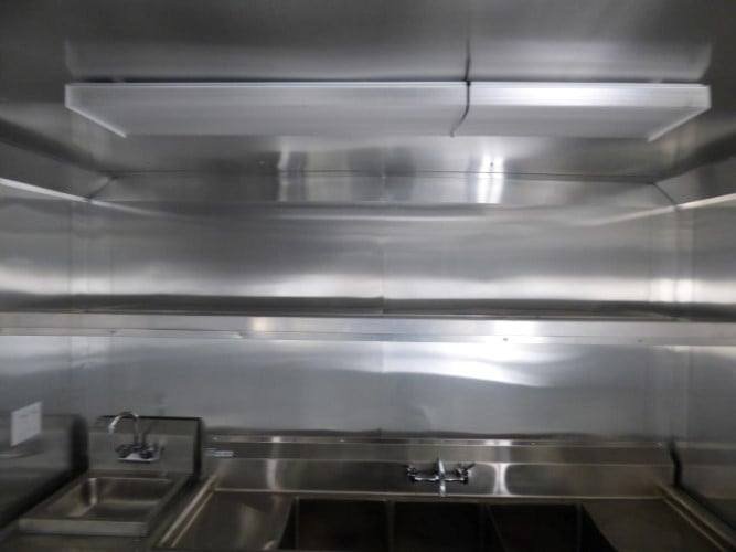 8.5′ x 27′ Concession Trailer Black BBQ Catering Event Trailer — photo 13