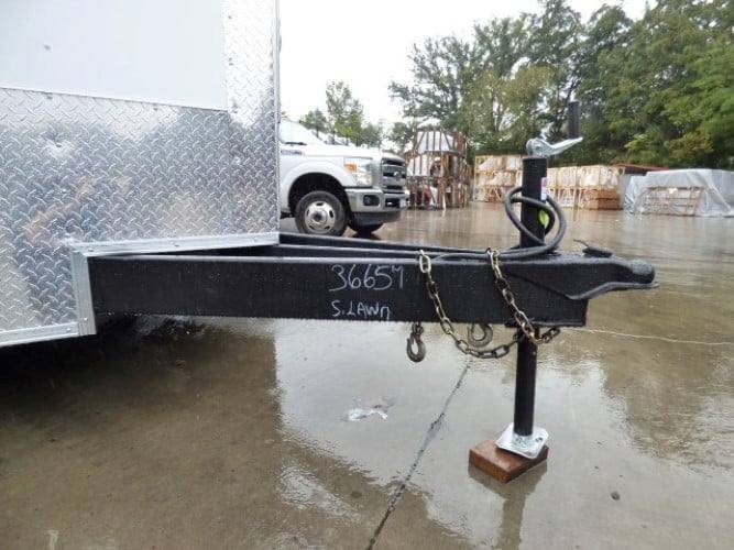 8.5′ x 28′ Concession White BBQ Trailer With Appliances — photo 8