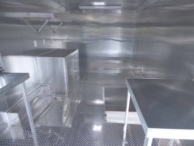 8.5′ x 18′ White Event Catering Concession Food Trailer — photo 12