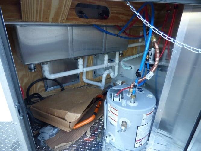 8.5′ x 22′ Concession Trailer White Catering Event Trailer — photo 9