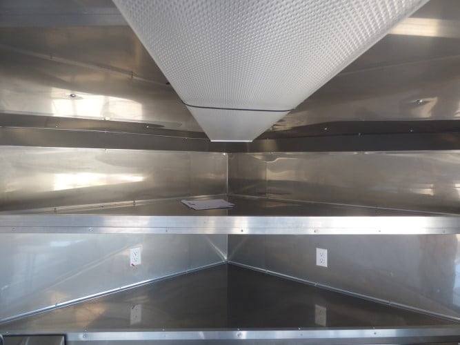 8.5′ x 18′ Concession Trailer White Catering Event — photo 13